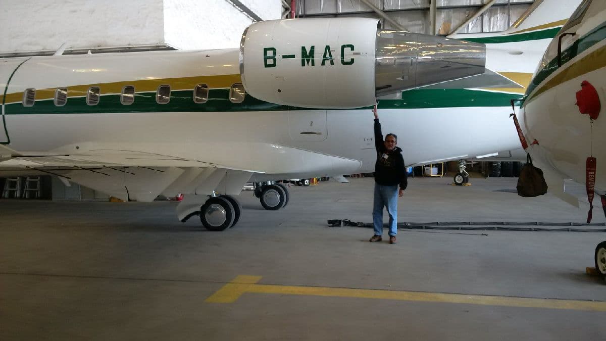 Aircraft Delivery — FlyJet Sdn Bhd (Bombardier Challenger 601)